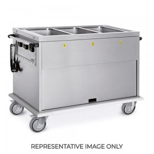 Bain-Marie voziček, 2x GN 1/1