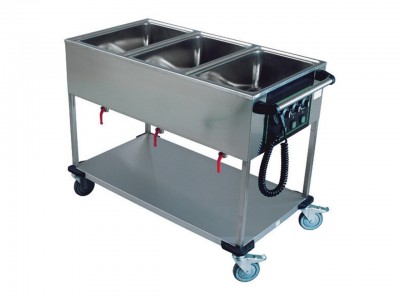 Voziček za serviranje hrane - TROLLEY EKG 3/III